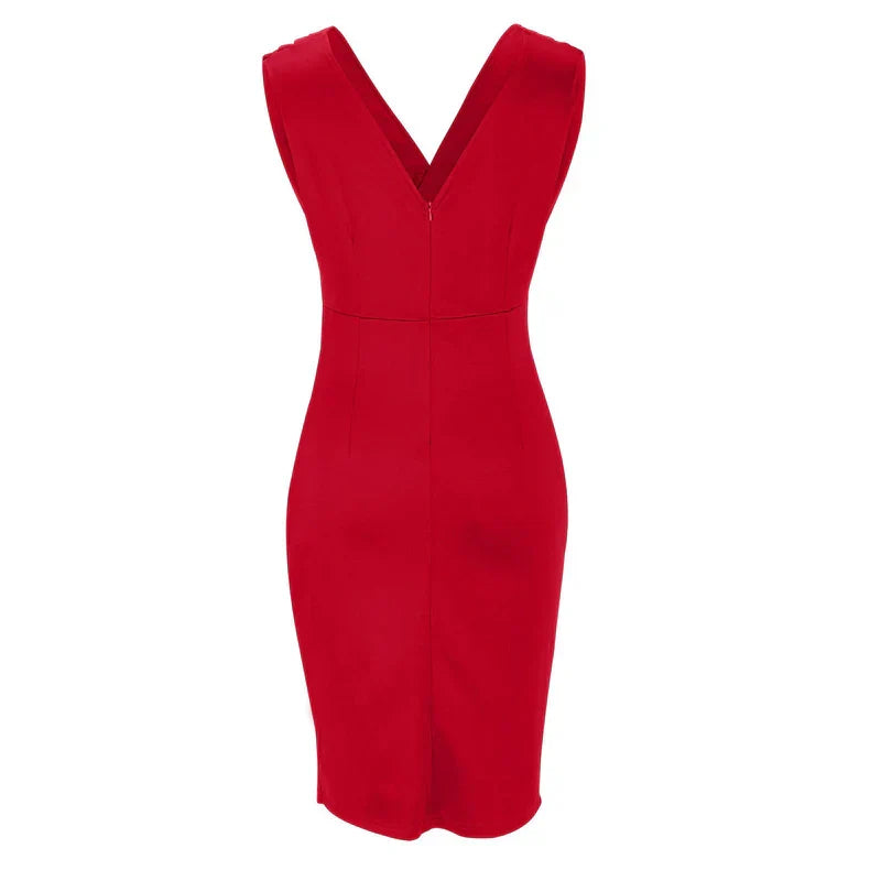 Valeria | Elegant Split Cocktail Dress