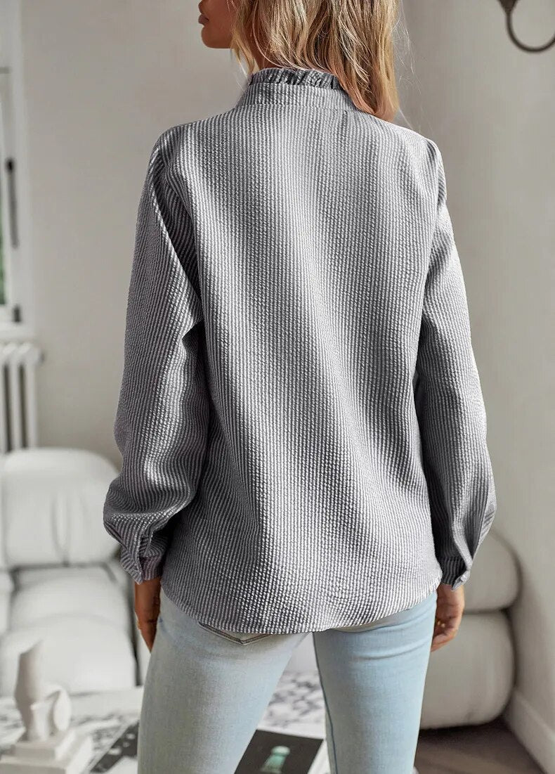 Eden | Luxurious Polo Blouse