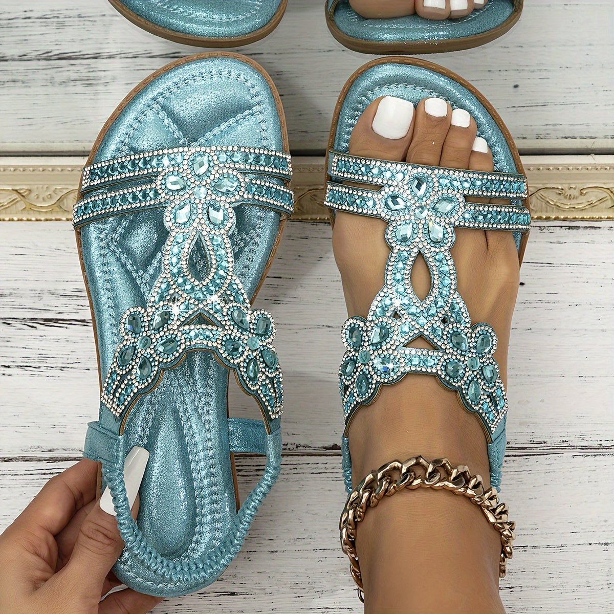Seraphina | Elegant Embellished Sandals