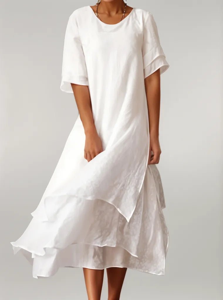Christine | Elegant Relaxed  Long Dress