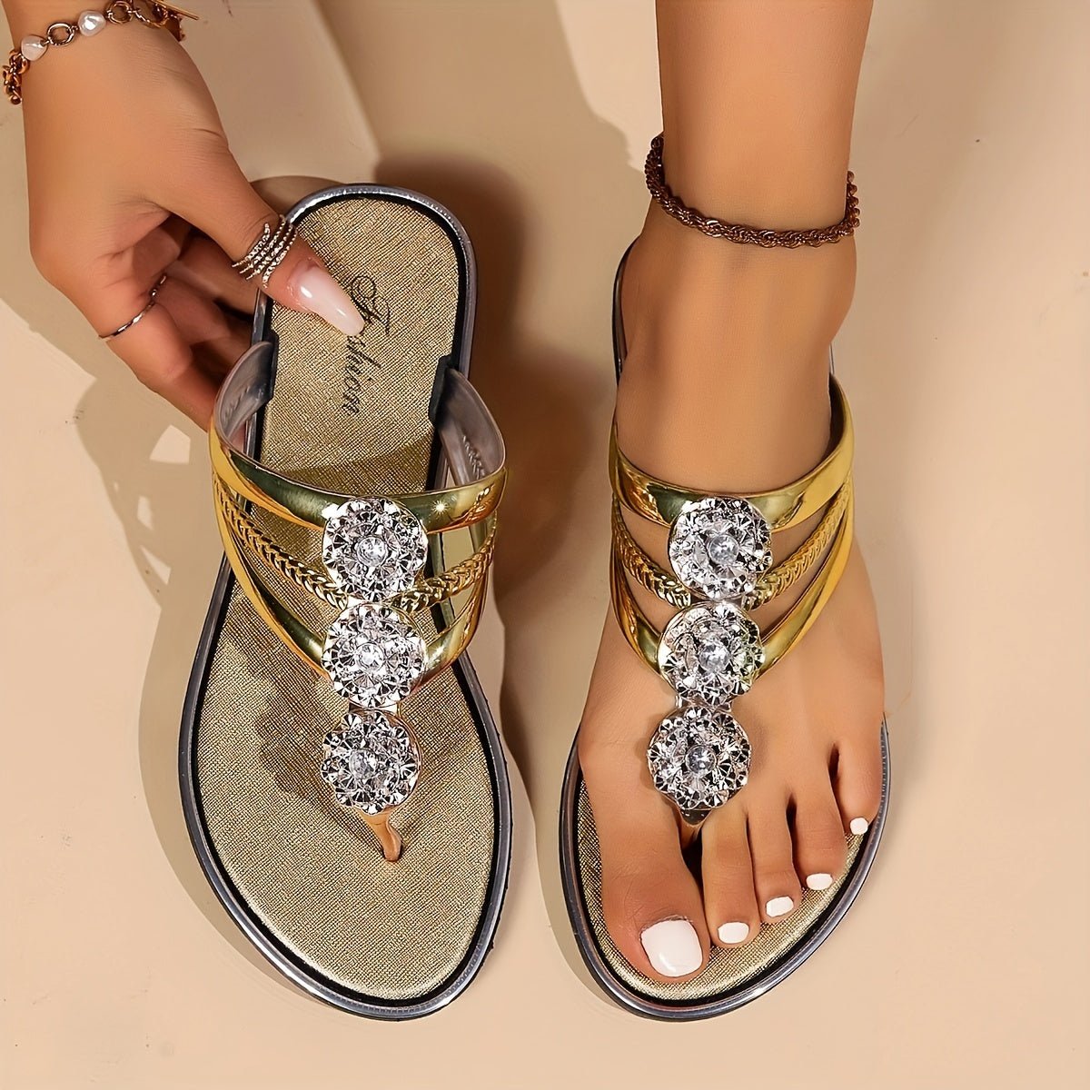 Avelina | Glam Crystal Women’s Sandals
