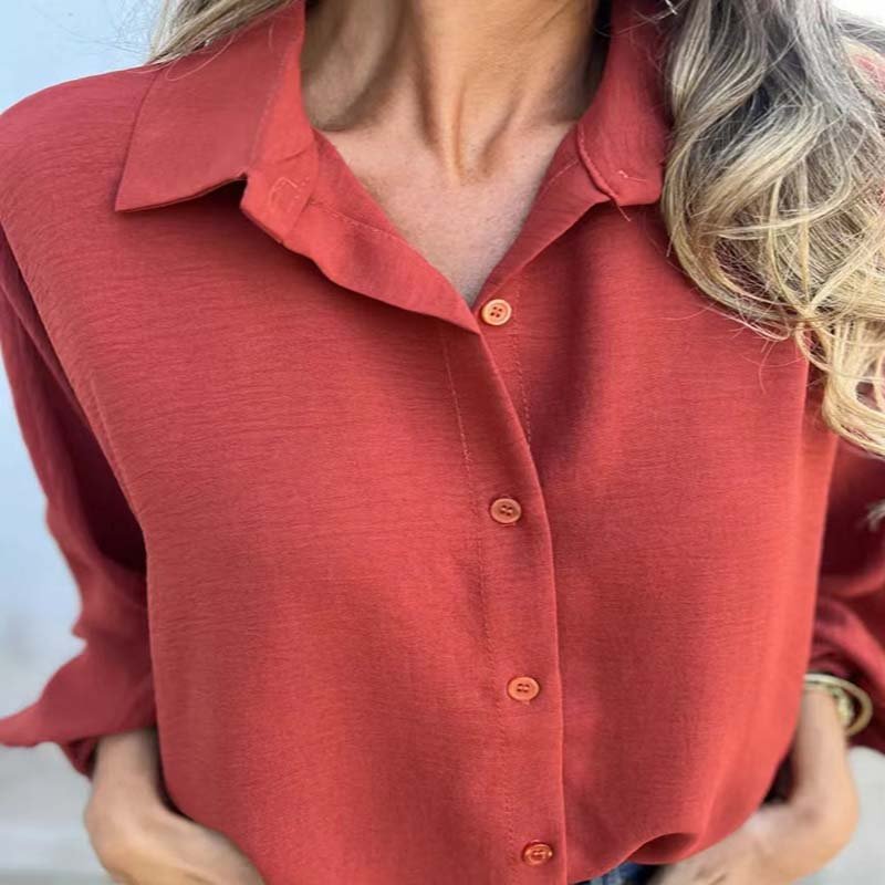 Ravelle | Relaxed Button-Down Everyday Blouse