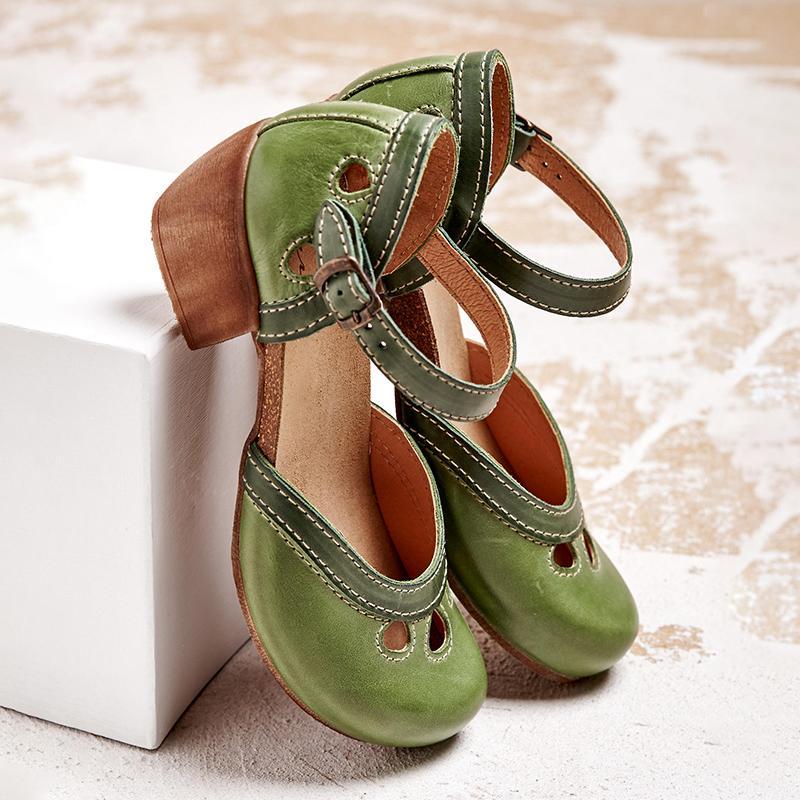 Emily | Women’s Low Heel Sandals, Dressy Summer Sandals