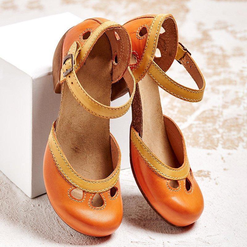 Emily | Women’s Low Heel Sandals, Dressy Summer Sandals