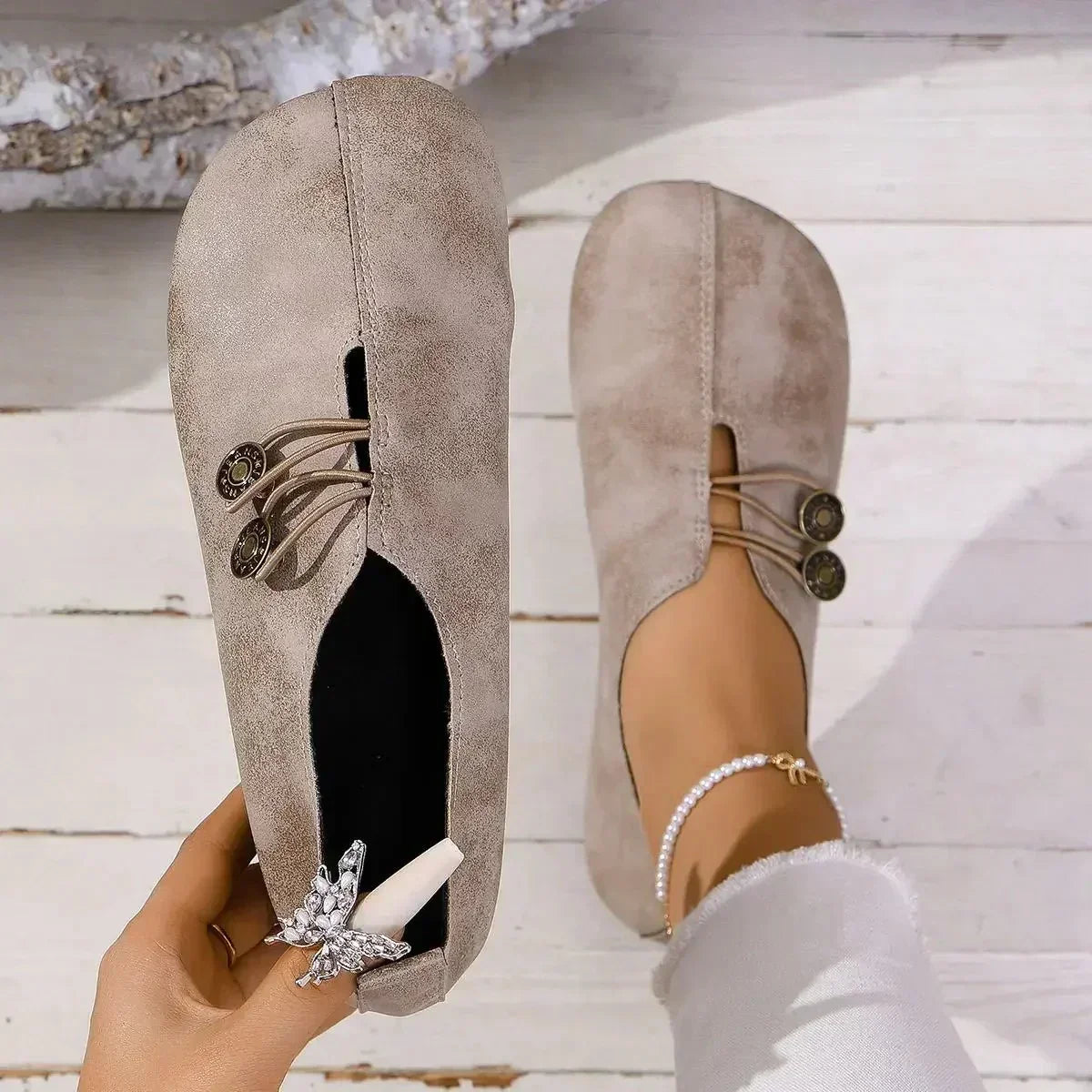 Helen | Soft Suede Women's Loafers
