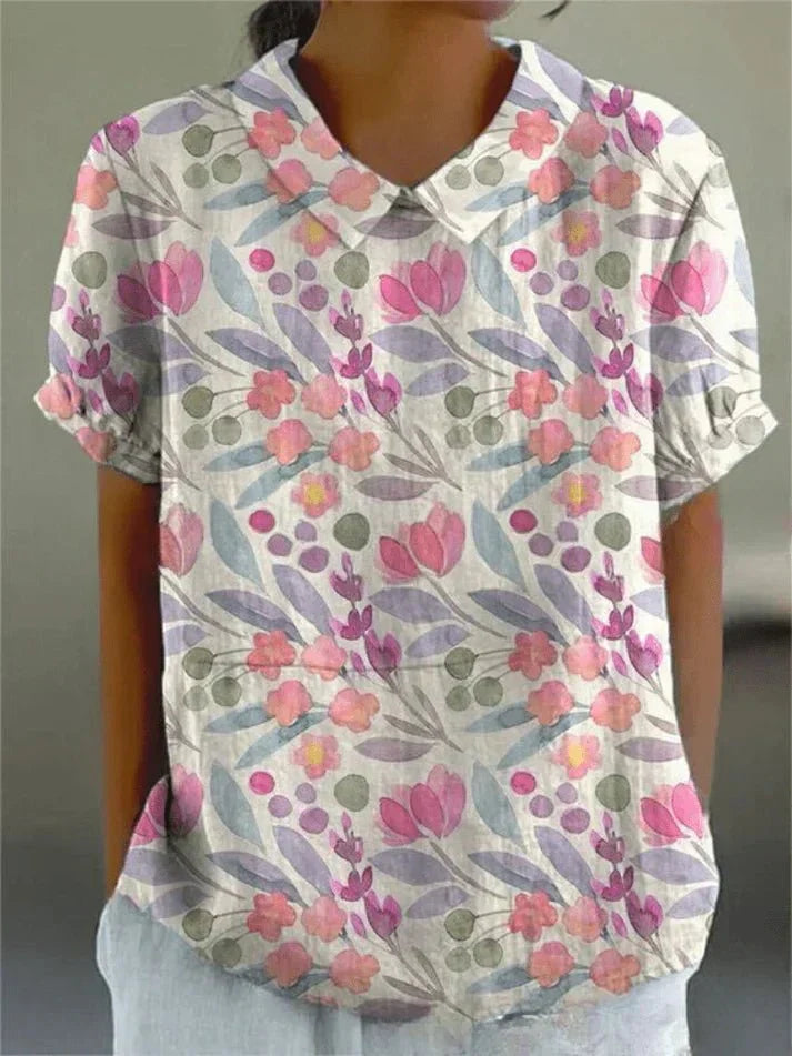 Addison | Floral Print Blouse