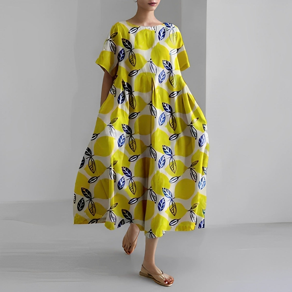 Isabella | Elegant Vibrant Floral Dress