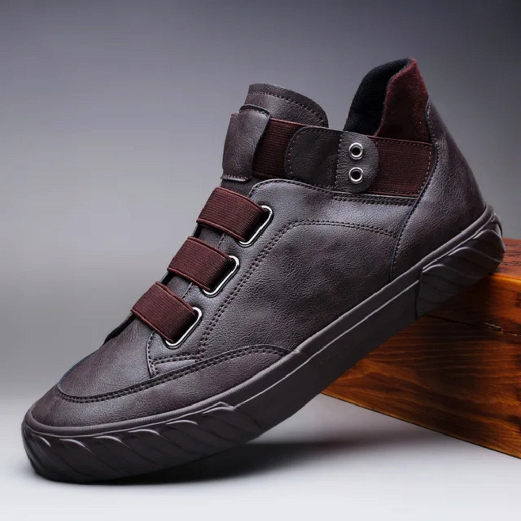 Lorenzo Bernini Genuine Faux Leather Shoes