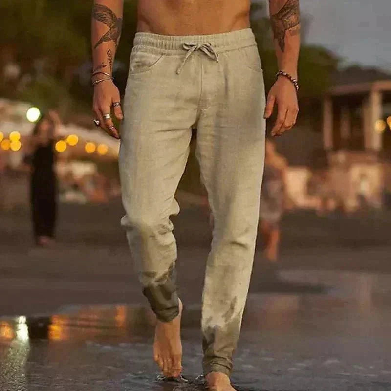 Men’s Casual Slim Fit Trousers