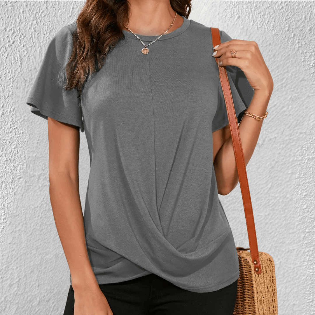 Women’s Smooth-Fit Round Neck Top