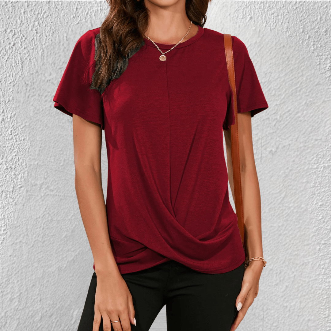 Women’s Smooth-Fit Round Neck Top