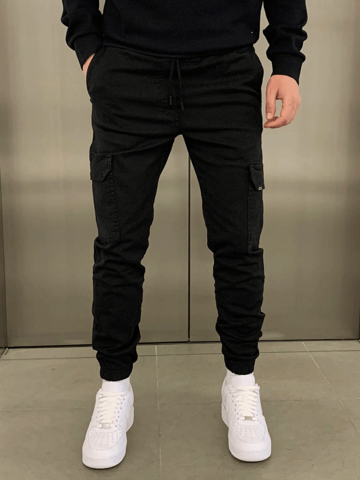 Men’s Cargo Jogger Pants – Casual Comfort Fit