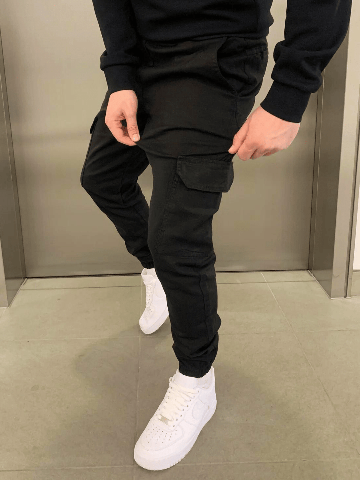 Men’s Cargo Jogger Pants – Casual Comfort Fit