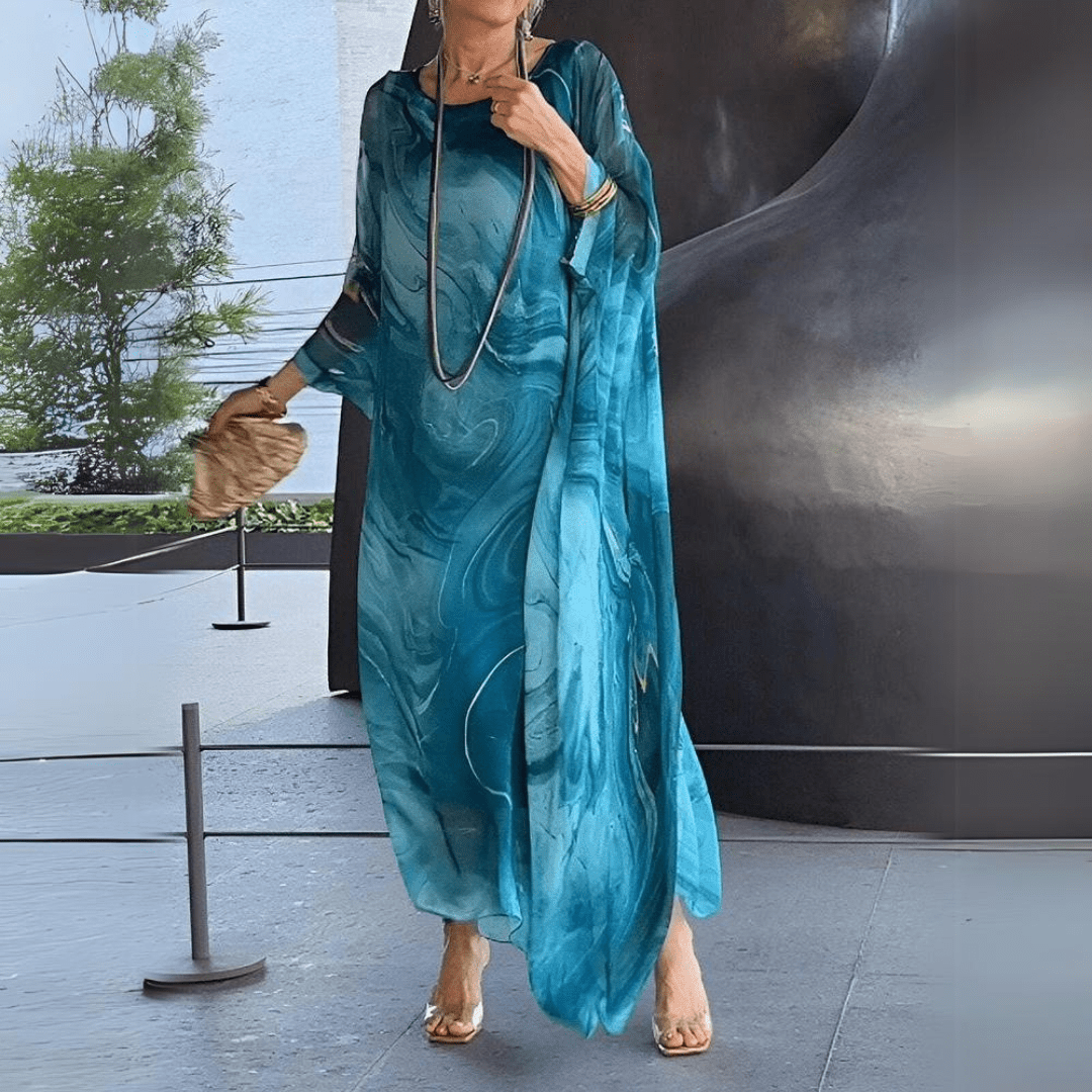 Mariana Flowing Luxe Chiffon Elegance Dress