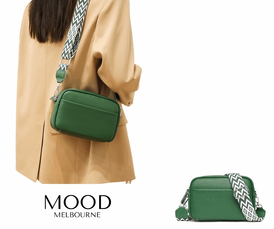 Callista | Bold Chevron Strap Crossbody Bag