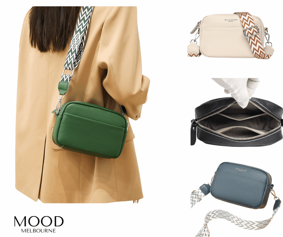 Callista | Bold Chevron Strap Crossbody Bag