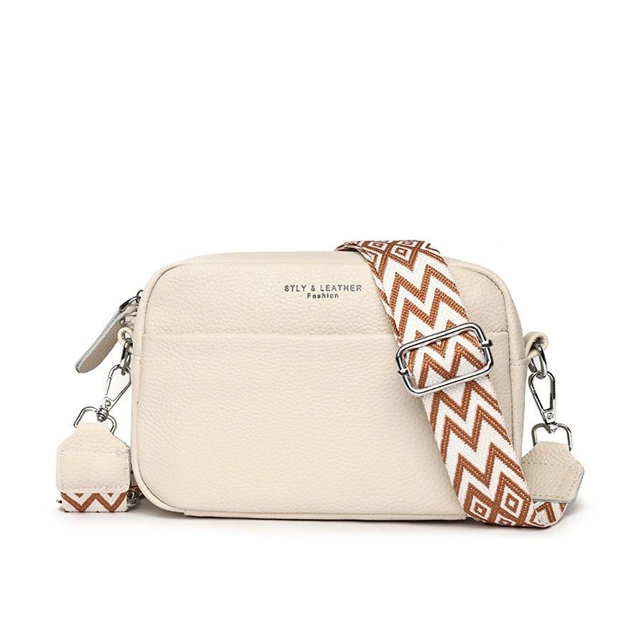 Callista | Bold Chevron Strap Crossbody Bag