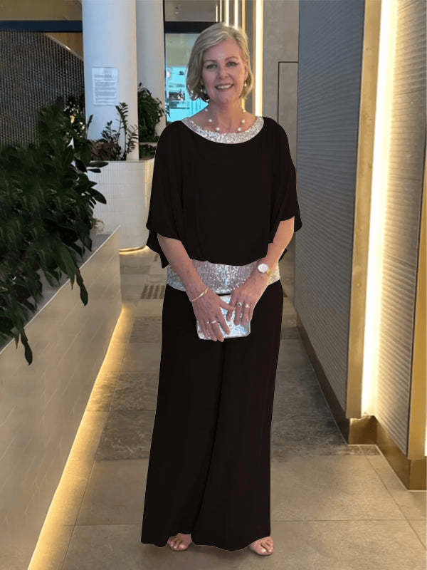 Dahlia | Elegant Evening Two-Piece Set