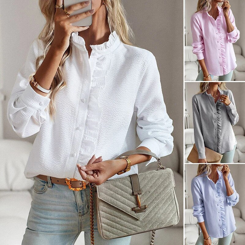 Eden | Luxurious Polo Blouse