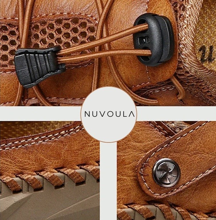 Men’s Faux Leather Sandals