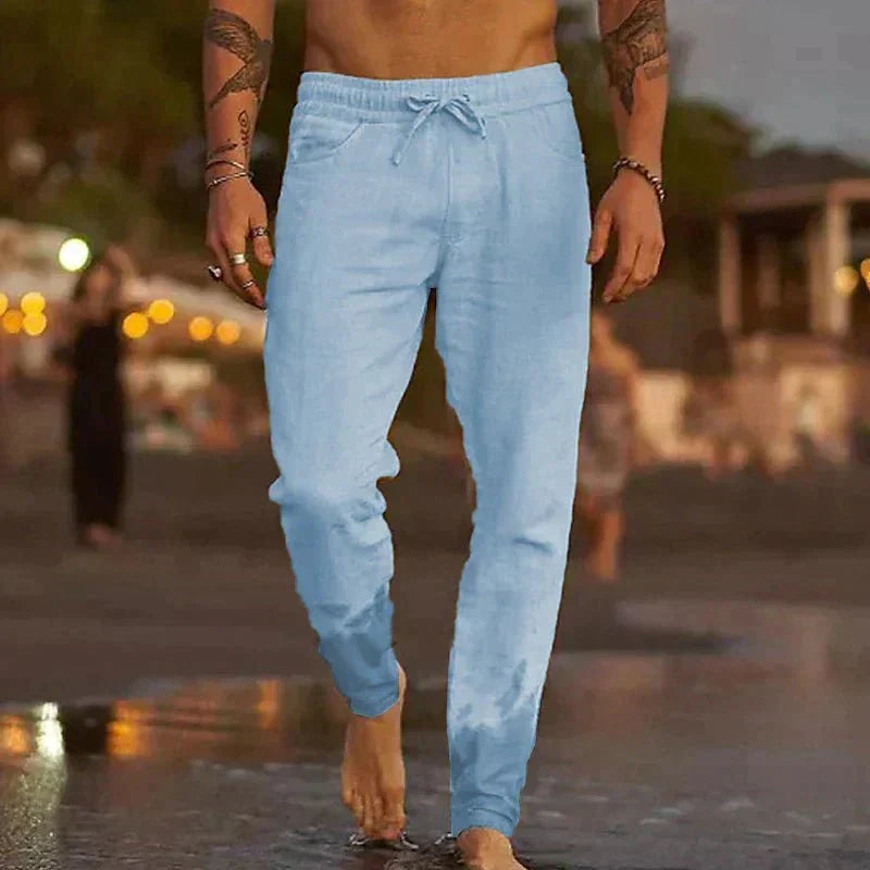 Ezra | Lightweight Relaxed Jogger Pants