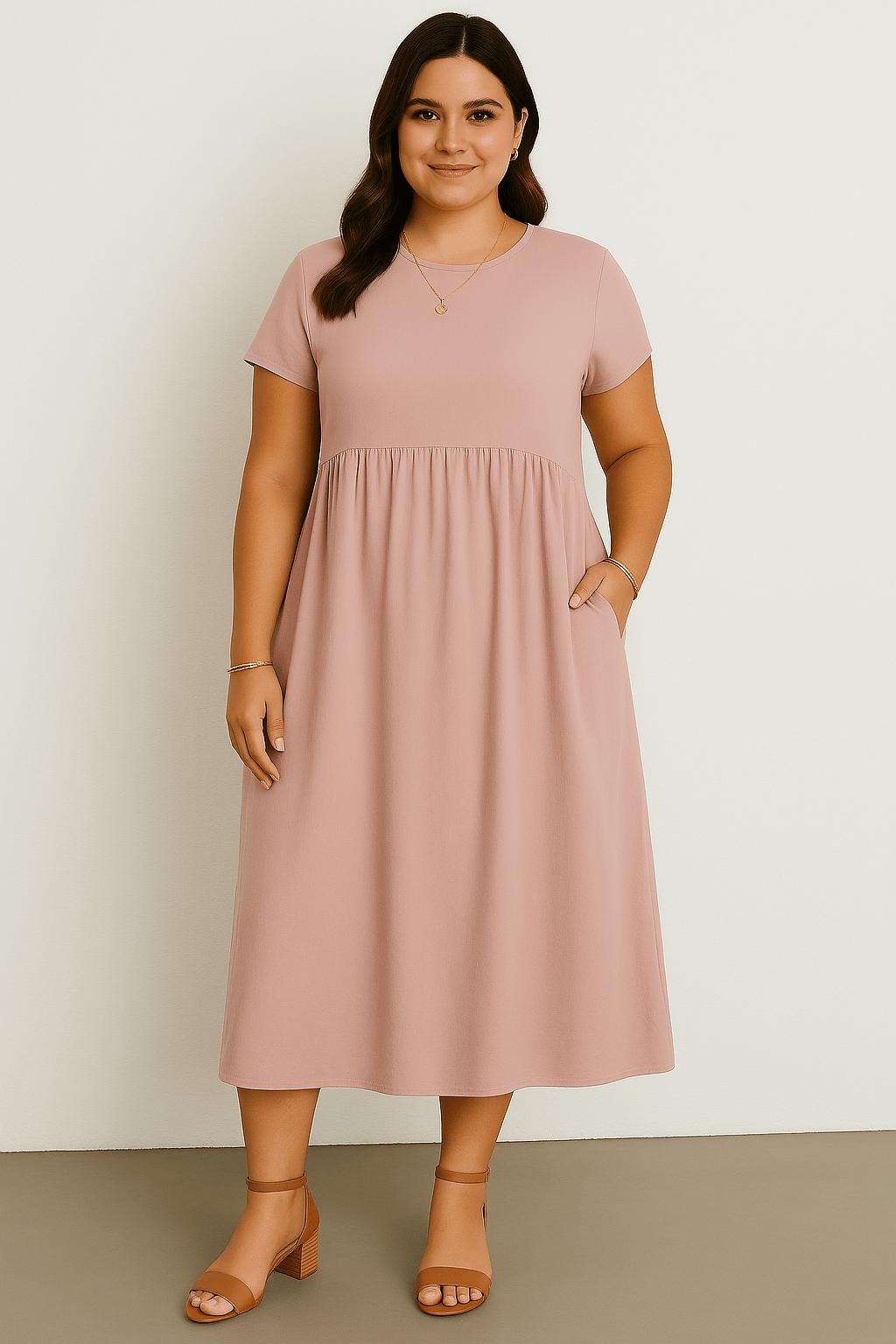 Sienna | Stylish Tummy Covering Dress