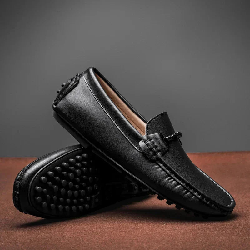 Corvin | Faux Leather Loafers