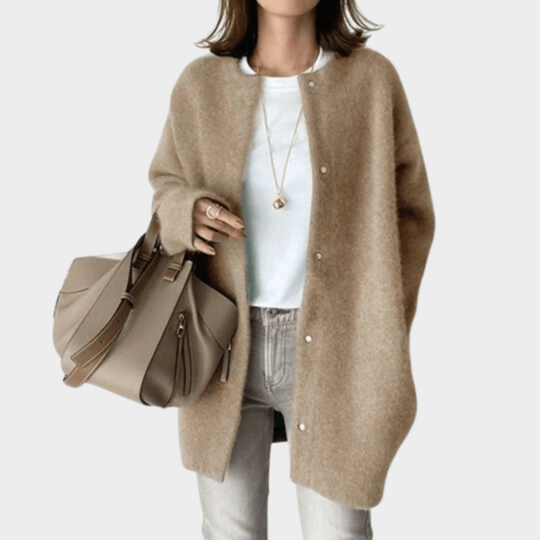 Adelaide | Elegant Wool Cardigan