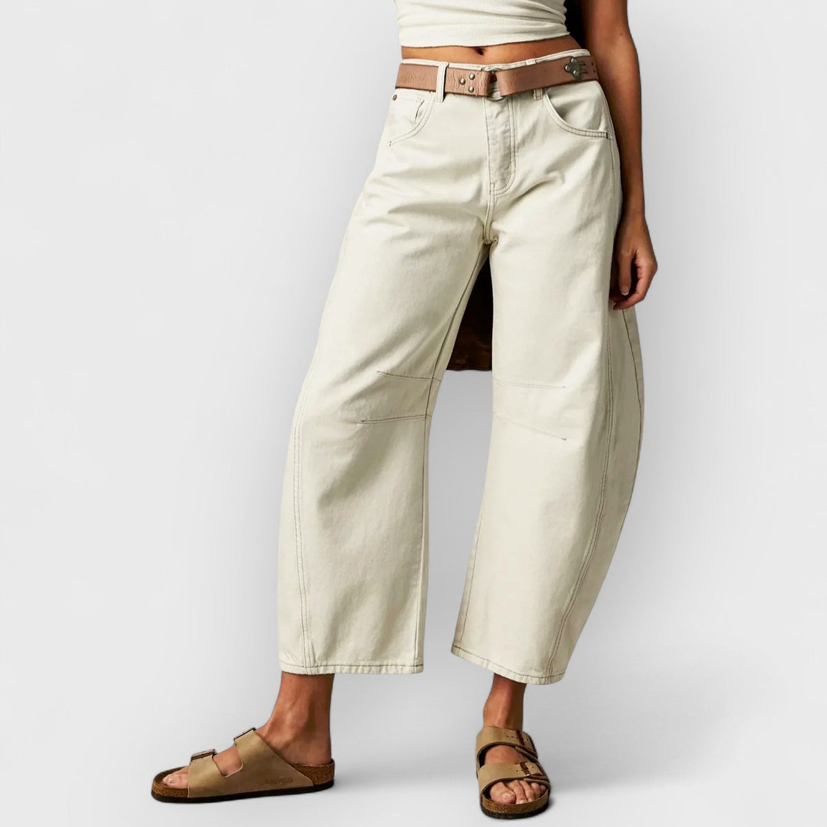 Thea | Stylish Leopard Jeans