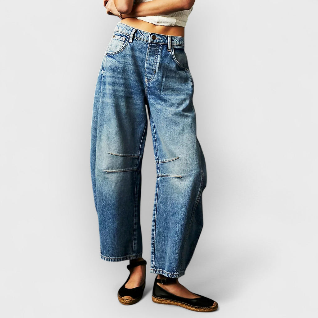 Thea | Stylish Leopard Jeans