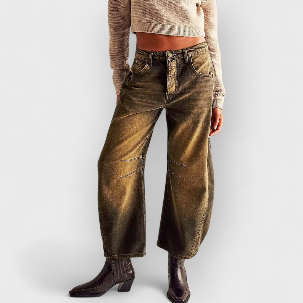 Thea | Stylish Leopard Jeans